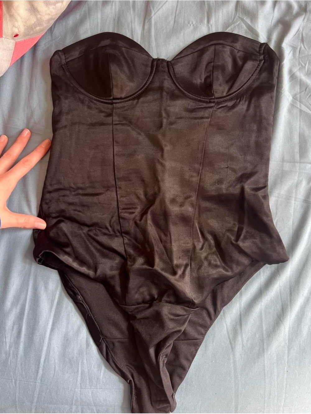 Zara Classic black One-Piece Swimsuit - Structured Bust